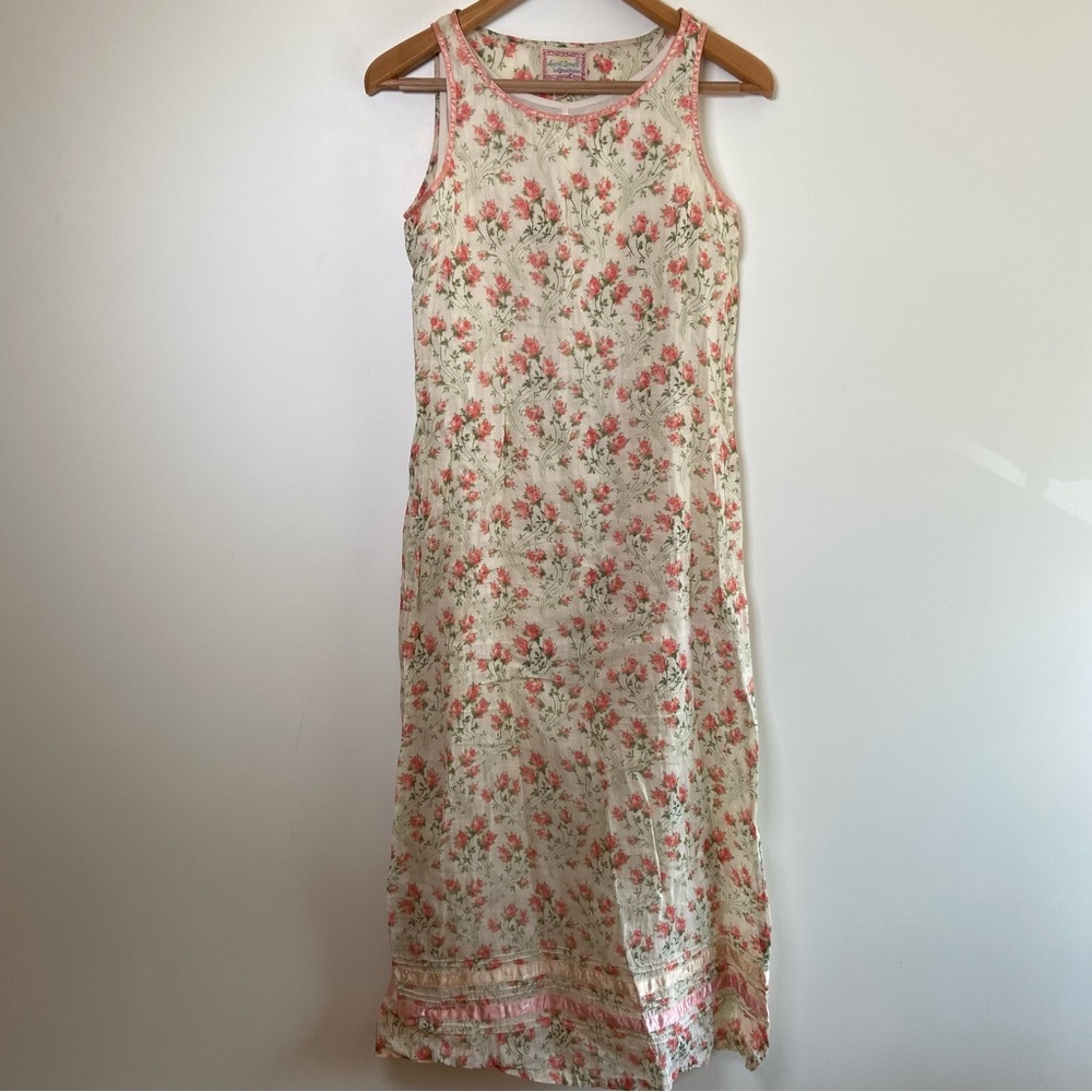 Vintage April Cornell Cotton Floral Dress